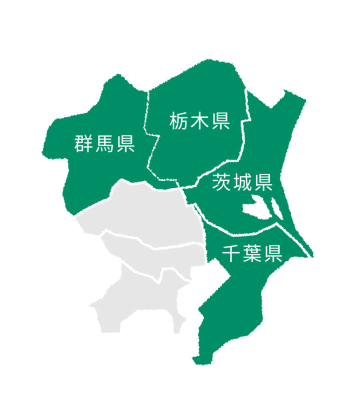 関東エリア | 庭木・竹林伐採、庭石処分は橋本興業有限会社の画像